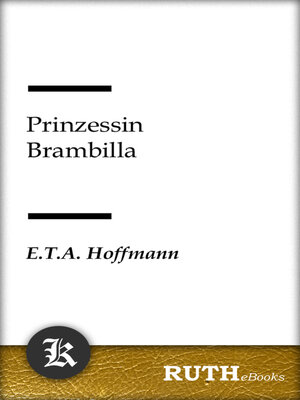 cover image of Prinzessin Brambilla